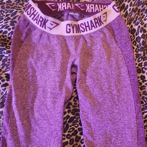 Gymshark Heathered Purple Leggings - Picture 1 of 4